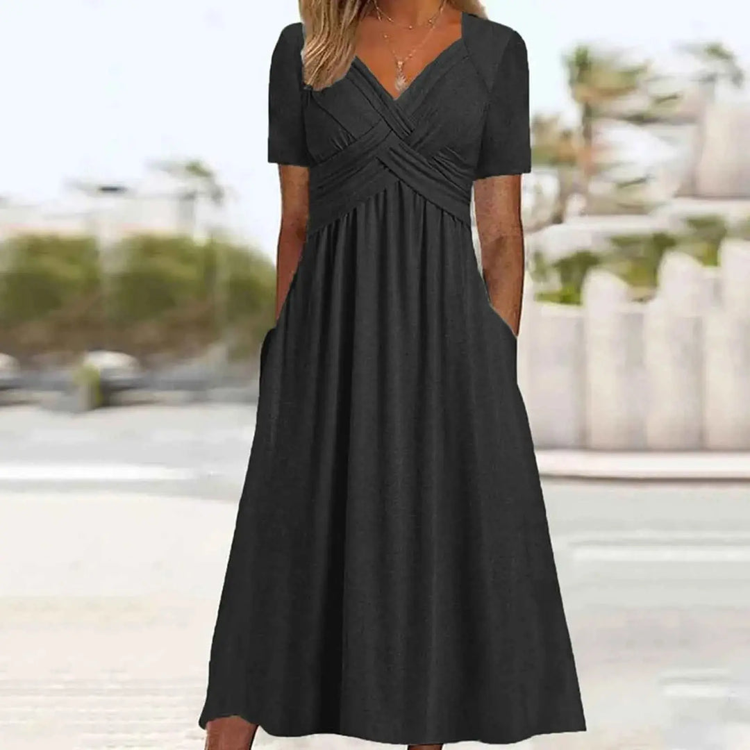 Chic Comfort Summer Dress Fashion-london.uk.com