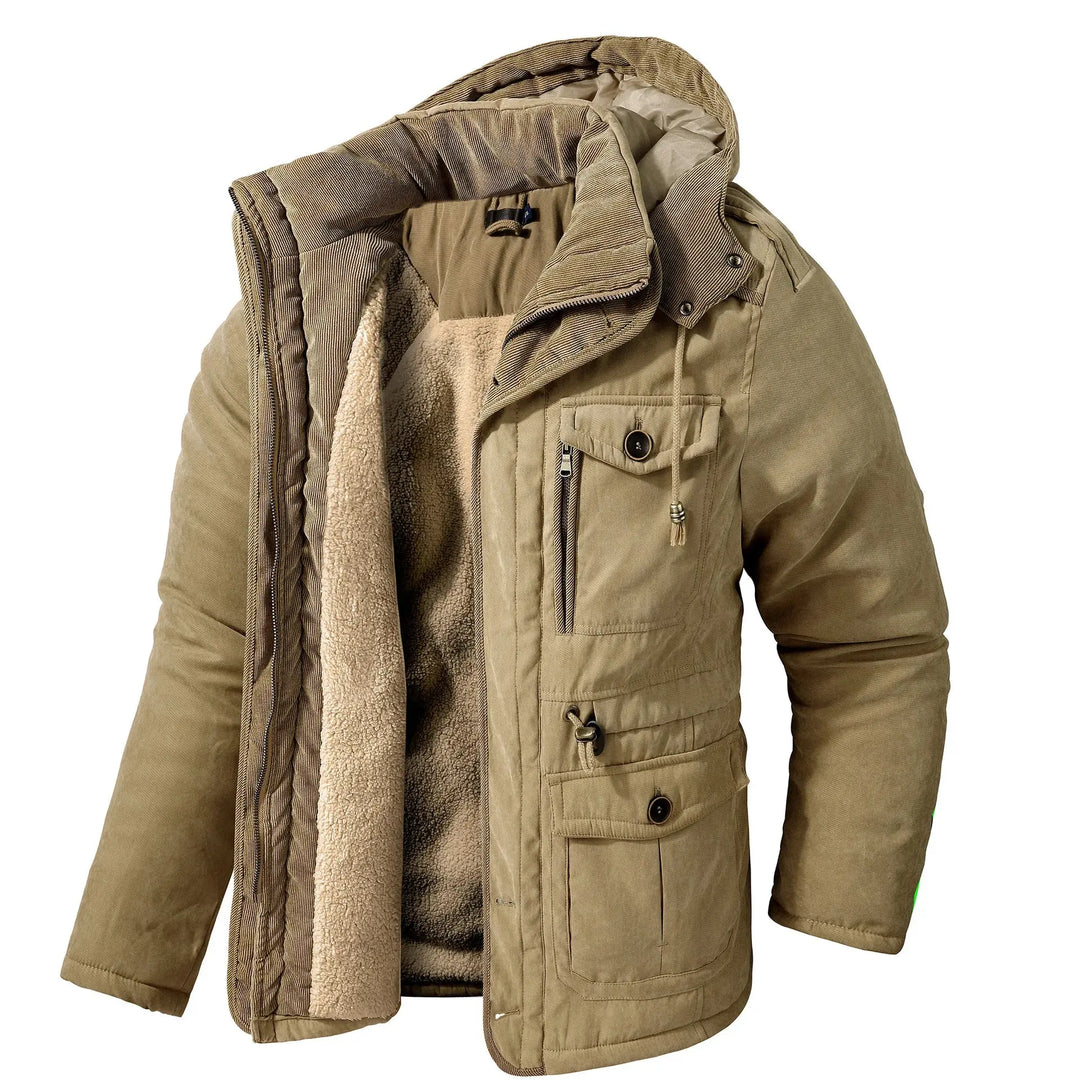 CozyShield Men's Winter Parka Fashion-london.uk.com